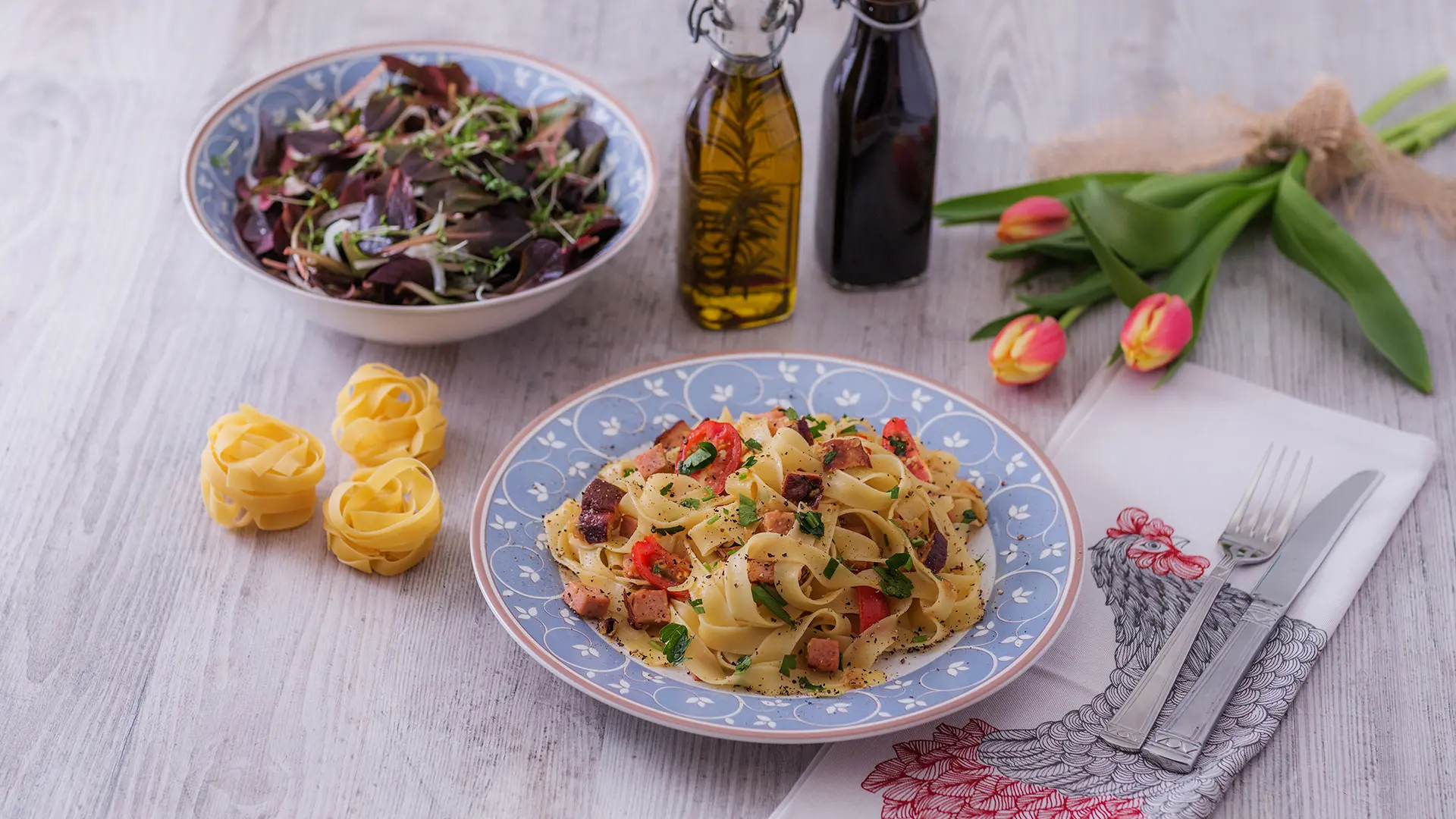 Speisekarten-Design und Food-Fotografie für traditionelle Gastronomie